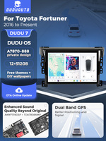 Radio para Auto DUDUAUTO DUDU7 A7870 AKM7739 VELVET DSP TDA7808 con Amplificador para Toyota Fortuner 2016-Presente, Volante a la Derecha