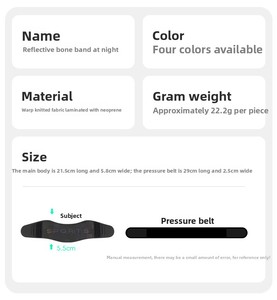 Genouillère de sport <span class=keywords><strong>professionnelle</strong></span> avec logo personnalisé pour la course, le cyclisme et les sports de plein air – Protection du ménisque, fine et flexible - Product Image 5