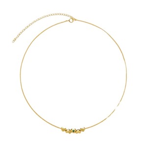 Collana MECYLIFE in acciaio inossidabile 18K con placcatura sottovuoto, ciondolo a cuore irregolare con scritta 'Much love', regalo di San Valentino, unisex. - Product Image 5