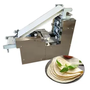 12นิ้วพิซซ่า Dough กด Samosa แผ่น Tortilla Wraps เครื่อง Roti Maker อัตโนมัติโรตีเครื่อง Chapati ใน USA