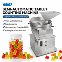 Mesin Penghitung Tablet dan Kapsul Gummy Otomatis Setengah Otomatis dengan Sistem Kontrol PLC Bersertifikat CE untuk Barang-Barang Kecil