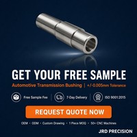 Mecanizado CNC de Precisión de 5 Ejes Personalizado OEM ODM, Electroerosión por Hilo para Mecanizado de Bujes de Transmisión, 0.005mm SS304 Automotriz ISO 9001