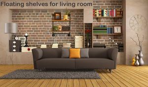 Estantes <span class=keywords><strong>de</strong></span> tubería <span class=keywords><strong>de</strong></span> hierro Estantes <span class=keywords><strong>de</strong></span> baño industriales con <span class=keywords><strong>toallero</strong></span> Estante industrial <span class=keywords><strong>de</strong></span> 2 niveles Montado en la pared con gancho para cocina <span class=keywords><strong>de</strong></span> dormitorio - Product Image 4