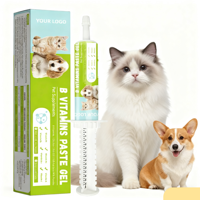 Solution en pâte de vitamines B complexes, absorption rapide, sûre, riche en protéines, nutritionnelle pour animaux de compagnie, efficace pour traiter la stomatite