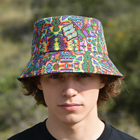 Sombrero de Playa para Adultos, de Secado Rápido, con Diseño de Camuflaje a Rayas, Transpirable, de Algodón, con Diseño Digital, Elegante, para Verano