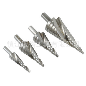Lingxian Step <b>Drill</b> <b>Bit</b> HSS6542 Triangular Shank Metal Drilling Twist <b>Drill</b> For Hole Opening And Reaming Pagoda <b>Drill</b> - Product Image 2