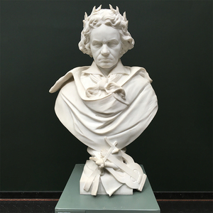 Escultura de estilo griego, arte tallado en piedra, <span class=keywords><strong>estatua</strong></span> de busto de mármol fundido famoso de <span class=keywords><strong>David</strong></span> - Product Image 1
