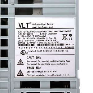 Convertisseur de fréquence haute qualité 131B0078 pour équipement industriel série AC VLT, variateur de fréquence AC réglable - Product Image 5