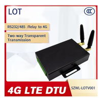 Módulo de transmisión Wi-Fi de red 4G Dtu admite carga API de interfaz 485/232/DI/AI para redes de comunicación remota