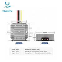 Convertisseur DC-DC à sortie unique 12V 24V vers 5V 5A 25W, régulateur abaisseur étanche IP68, module d'alimentation transformateur adaptateur