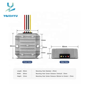 Convertisseur DC-DC à sortie unique <span class=keywords><strong>12V</strong></span> 24V vers 5V <span class=keywords><strong>5A</strong></span> 25W, régulateur abaisseur étanche IP68, module d'alimentation transformateur adaptateur - Product Image 5