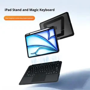 Clavier à aspiration magnétique Fulcrum Shell Magic Control pour <span class=keywords><strong>iPad</strong></span> Air 7/6 pour tablette <span class=keywords><strong>Pro</strong></span> 11e génération, étui pour tablette, Chine - Product Image 5