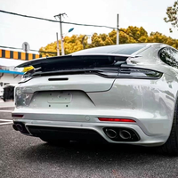 Pour Panamera 971.1 2017-2021, mise à niveau style 971.2, pare-chocs arrière, hayon avec kit de feux arrière à LED continus