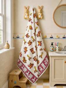 Serviette de bain en coton gaufré au design unique, douce, respirante et texturée, pour la maison, l'hôtel et le spa, disponible à un prix compétitif. - Product Image 4