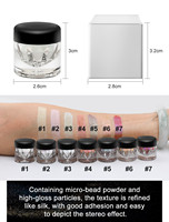 Machen Ihre Marke Glitter Lose Pulver Lidschatten Make-Up Highlighter Private Label