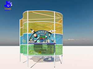 Maßgefertigte Große Kinderspielplatzanlagen für Schulen, Resorts, Parks, Hotels und Gärten Multifunktionale Vergnügungspark-Einrichtungen - Product Image 4