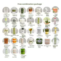 Coffret cadeau d'anniversaire et de mariage avec sels de bain aromatiques, bougies et savon