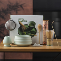 Forme de filetage de vis personnalisable japonais japonais boîte d'accessoires de thé Matcha de qualité cérémonielle