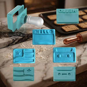 ชุดแม่พิมพ์กดลายคุกกี้ พลาสติก ABS สำหรับทำขนมบิสกิต ขนมอบ และคุกกี้ - Product Image 6