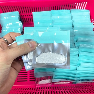 ขายส่งเพชร CZ เกรด 5A ขนาด 1.0~3.0 มม. 1000 ชิ้น/ถุง เพชรสังเคราะห์สีขาวทรงกลม คิวบิกเซอร์โคเนียแบบเม็ด - Product Image 4