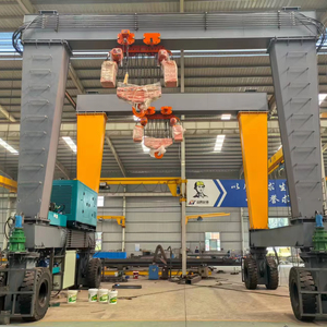 Heavy-Duty 60Ton Tire <b>Crane</b> 40Ton Multi-Functional 10Ton Features for Docks Construction Sites Bearing Gearbox PLC High Efficien - Product Image 1