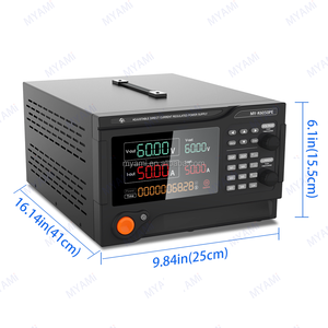 Para MYAMI fuente de alimentación de Banco de CC programable ajustable 0-60V 0-50A para uso escolar e industrial Entrada de 110V/220V - Product Image 3