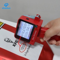 4POLETECH Mini Batch Code Draagbare Handheld Inkjet Printer voor Snel Droogende Batchcodering Ei Datum Vervaldatum Nummer TIJ