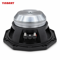 YINBART Haut-parleur de graves étanche en aluminium de 8 pouces 100W 4 Ohms pour audio marin