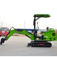 Petit excavateur à roues FW10S, 1 tonne, de haute qualité, vente en gros,