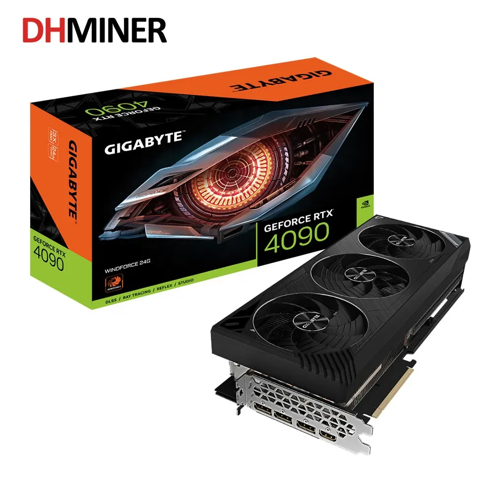 Top Technology Manufacturers Graphics Card 4090 GPU GeForce RTX 4090 24G official product Fast delivery