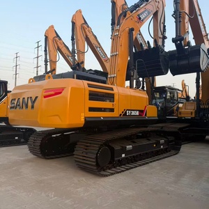 รถขุดตีนตะขาบขนาดใหญ่ SANY SY365HPRO 36.5 ตัน เครื่องยนต์อีซูซุ ชั่วโมงการทำงานต่ำ ของแท้จากจีน เกียร์ประสิทธิภาพสูง ปั๊ม PLC - Product Image 4