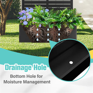 Enrejado de caja de maceta de Metal moderno para cama de jardín elevada grande pantalla de privacidad para plantas trepadoras verduras vides - Product Image 4