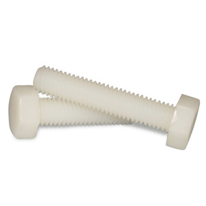 Tornillo hexagonal transparente blanco Bocast para PC, métrico, grado A, clase 8, no magnético, para equipos de comunicación - Product Image 2
