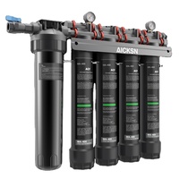 Aicksn Quatrième étage Commercial Filtre à charbon actif Fournisseur doré pour purificateur d'eau domestique Papier de charbon actif