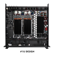 Équipement de son Fir 4 canaux Crossover 2300Watt 4 Ω Amplificateurs DSP Amplificateur pour haut-parleur jbl