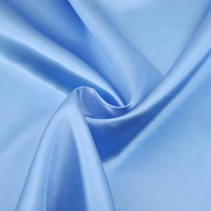 Groothandel Ademende Geweven Effen 100% Polyester Satijn Stof 76 GSM Effen voor Meisjeskleding Cadeaubox Bruiloft Voering - Product Image 4