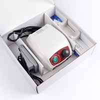 Machine à percer les ongles électrique 65W 35000RPM, modèle 207B puissant, manucure, pédicure, lime à ongles, embout en plastique CE 35, perceuse à ongles professionnelle