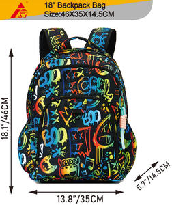 Mochila FSY ODM <span class=keywords><strong>bluey</strong></span> y <span class=keywords><strong>bingo</strong></span> mochilas escolares para estudiantes universitarios mochilas para portátiles durables para hombres computadora portátil de gran capacidad - Product Image 3
