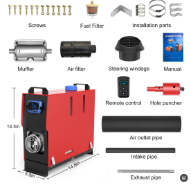 12v/24v רכב סולר חימום חימום חניה מחמם עבור אוטובוס סירת מנוע אוטובוס - Product Image 2