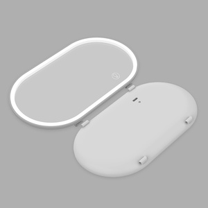 <b>Car</b> Visor Side <b>Mirror</b> Macaron Color Infinitely Dimmable LED Makeup <b>Mirror</b> - Product Image 6