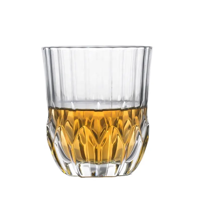 Vaso de cristal para Whisky, copas de vino trenzadas de cristal sin plomo para Bar y casa