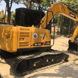 รถขุดมือสอง SANY 75 ขนาด 7 ตัน คุณภาพสูง ยี่ห้อจีน ราคาถูก ชั่วโมงการทำงานต่ำ - Product Image 3