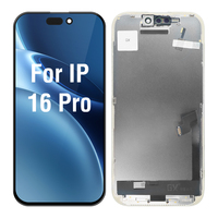 Écran OLED GX pour iPhone 16 Pro – Remplacement de l'écran LCD du téléphone portable, réparation de l'assemblage numériseur cassé, écran mobile