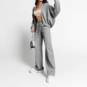 Set Due Pezzi da <span class=keywords><strong>Donna</strong></span> Alxin Personalizzato, Stile Moda, Tinta Unita, Casual, Ampio, Sportivo, con Felpa con Cappuccio - Product Image 6