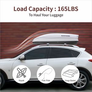 Coche techo desmontable estante equipaje OEM negro <span class=keywords><strong>RAV4</strong></span> 2013-2018 Color negro Cruz Bar de aluminio 4X4 modelo especial de techo de coche rack - Product Image 5