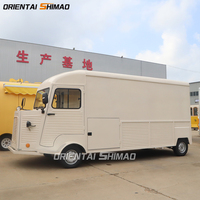 Vehículo de Catering Oriental Shimao, Cocina Móvil Totalmente Equipada, Diseño de Remolque de Comida Vintage, Camión de Comida Eléctrico