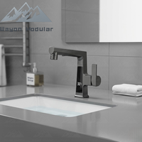 Robinet de salle de bain avec caméra cachée et affichage numérique pour conteneurs d'hôtels de luxe