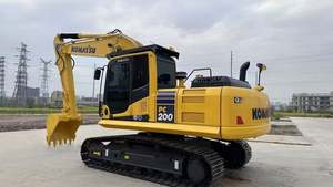 Excavadora Komatsu de 20t de Alta Calidad y Buen Rendimiento, Excavadora de Cadenas Komatsu PC200 en Venta - Product Image 4