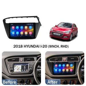 Kit de Radio para Coche con GPS de 9 Pulgadas, Transmisor FM Portátil para I-20 2018 con Volante a la Derecha, Pantalla OLED y ABS de Alta Calidad - Product Image 4