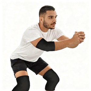 Soporte Elástico Ome para Codo, Rodilla y Muñeca, Color Negro, Compresa Fría/Caliente, Protector Deportivo para Exteriores con Gel - Product Image 2